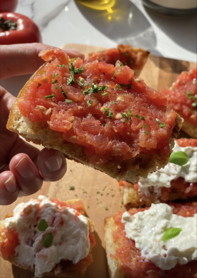 pan con tomate