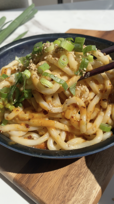 peanut noodles