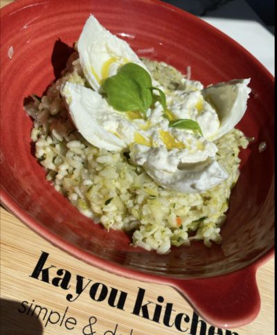 zucchini risotto
