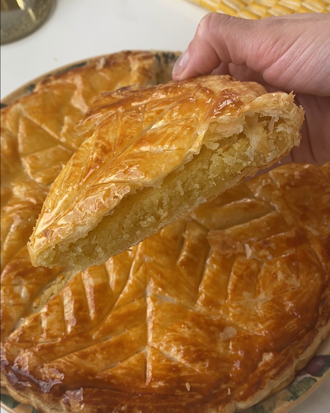 Galette des rois frangipane